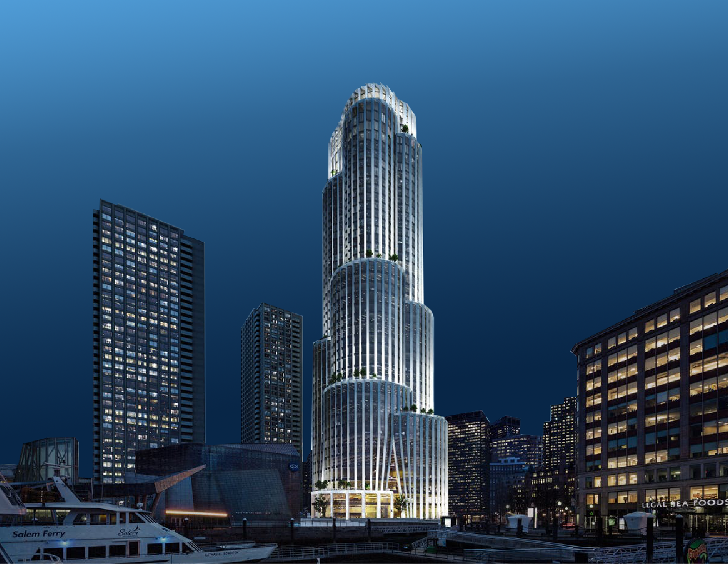 KPF Reveals High Performance and Resilience Tower in Boston