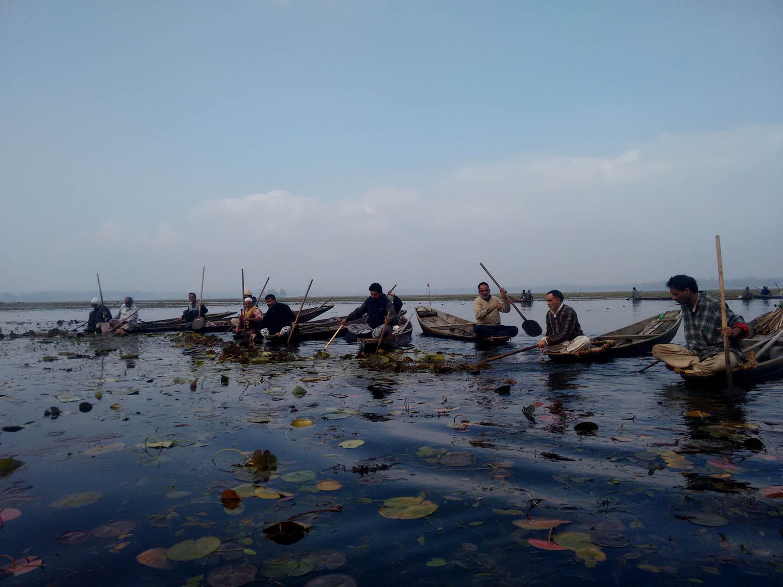 The Approaching End Of The Dal Lake
