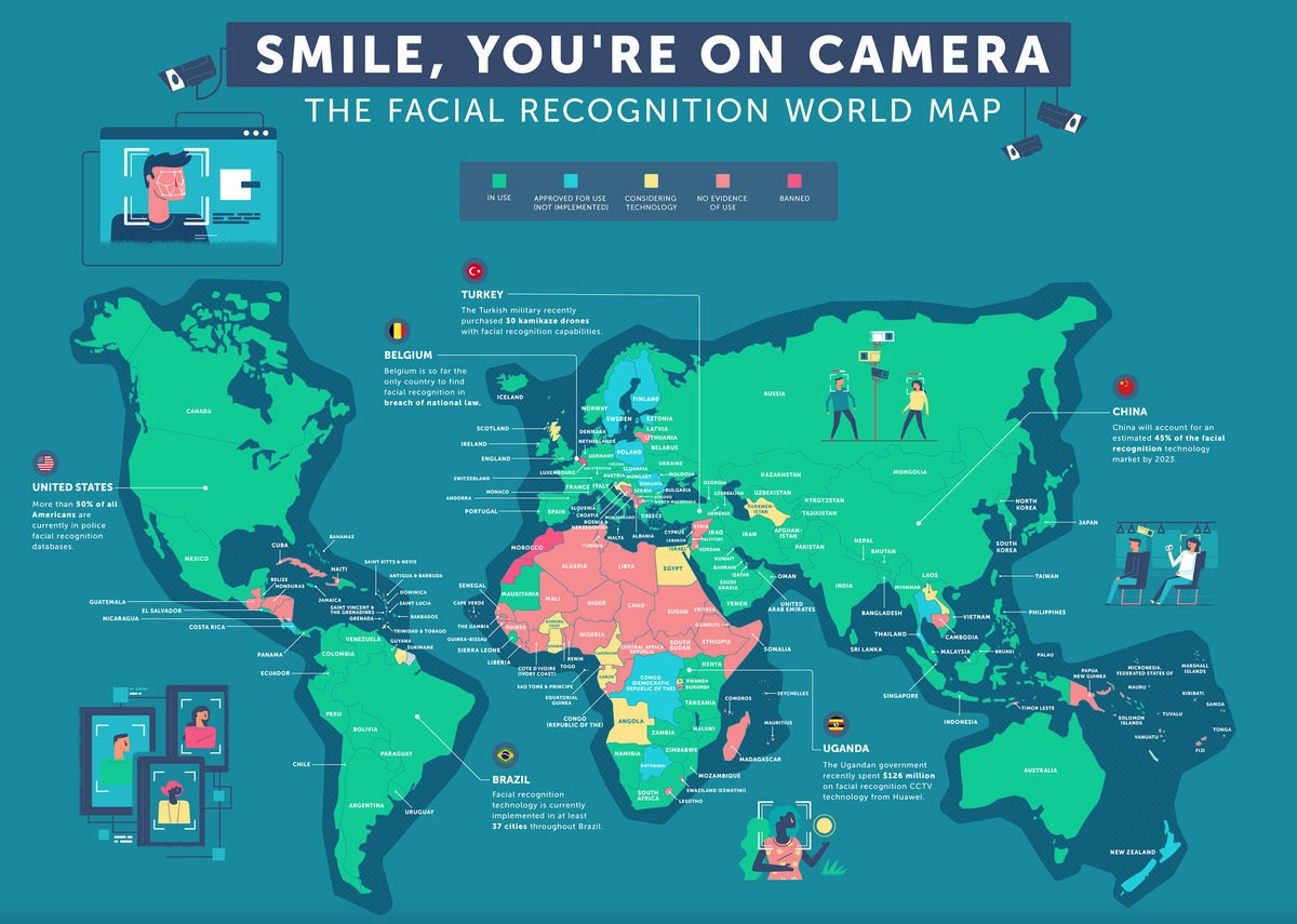 Facial Recognition World Map 1200px e1591087127360