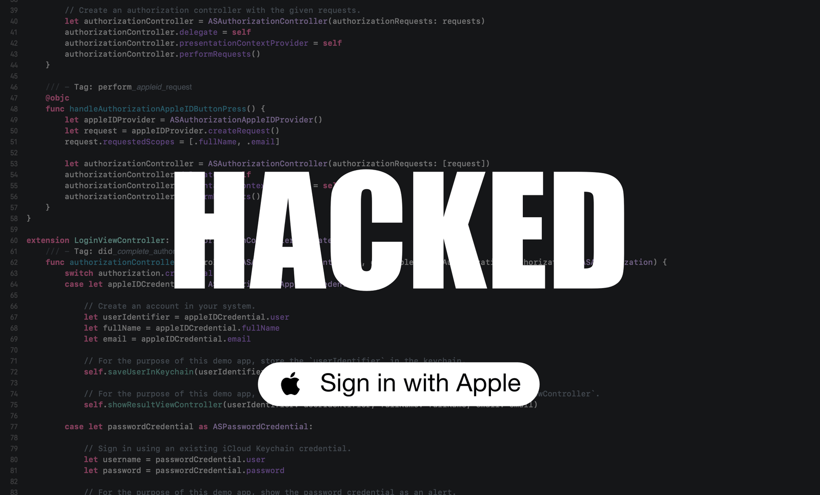 Critical ‘Sign in with Apple’ That Hijack Anyone’s Account