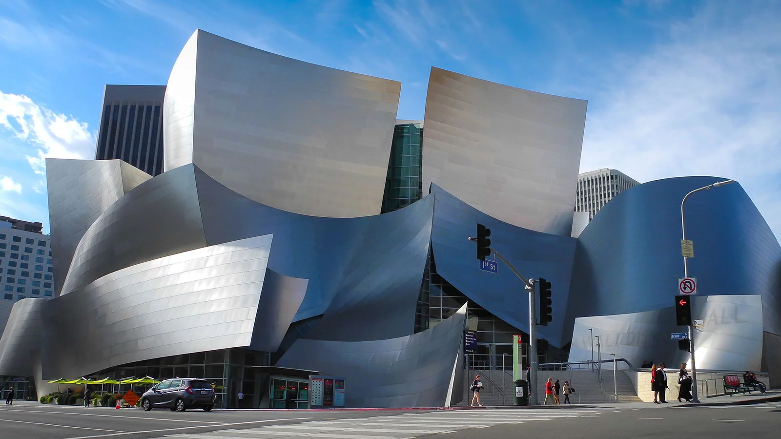 Walt Disney Concert Hall Los Angeles Frank