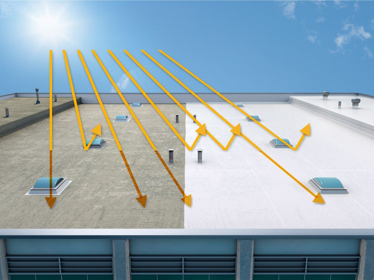 BMI Group’s “Cool Roofs” that Reduces Indoor Temperature