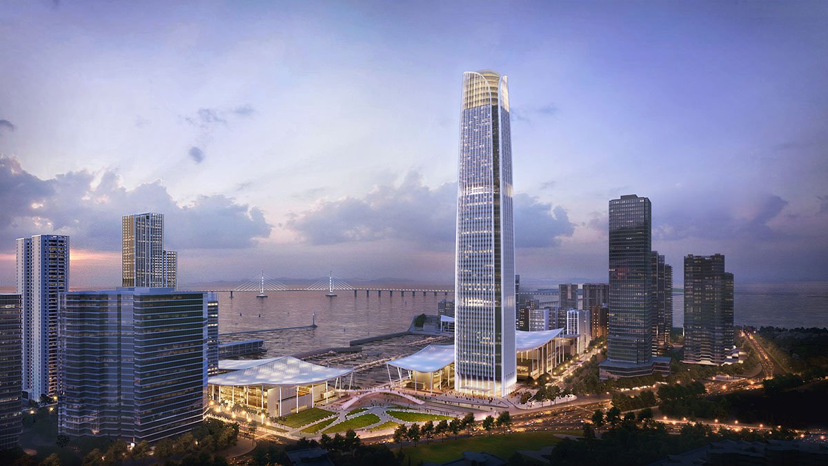 SOM’s New Waterfront Development for China’s most Liveable City