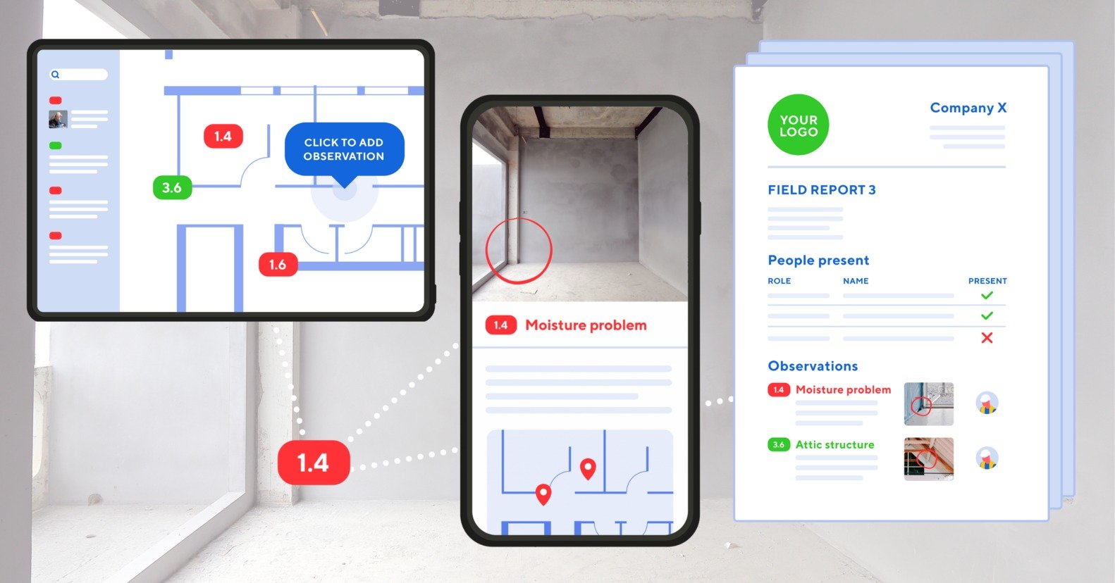 ArchiSnapper, an App for Hassel free Field Reports