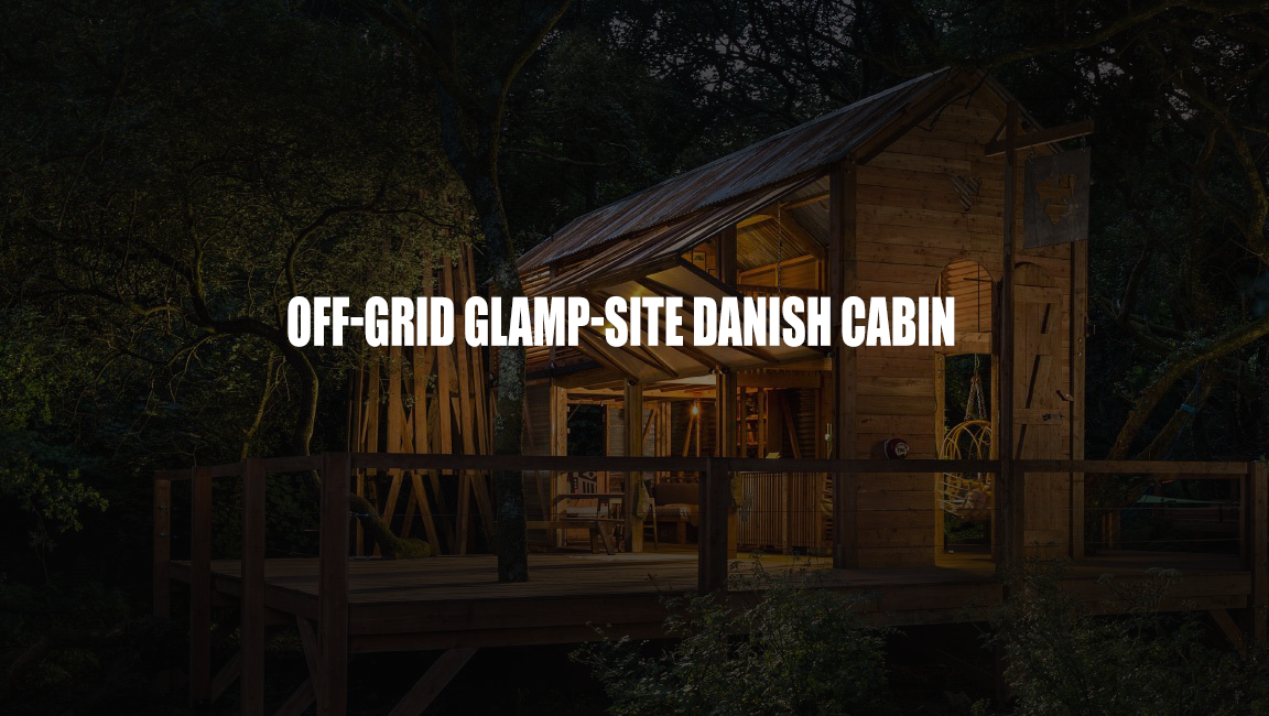 Off-Grid Glam-site, ‘Danish Cabin’
