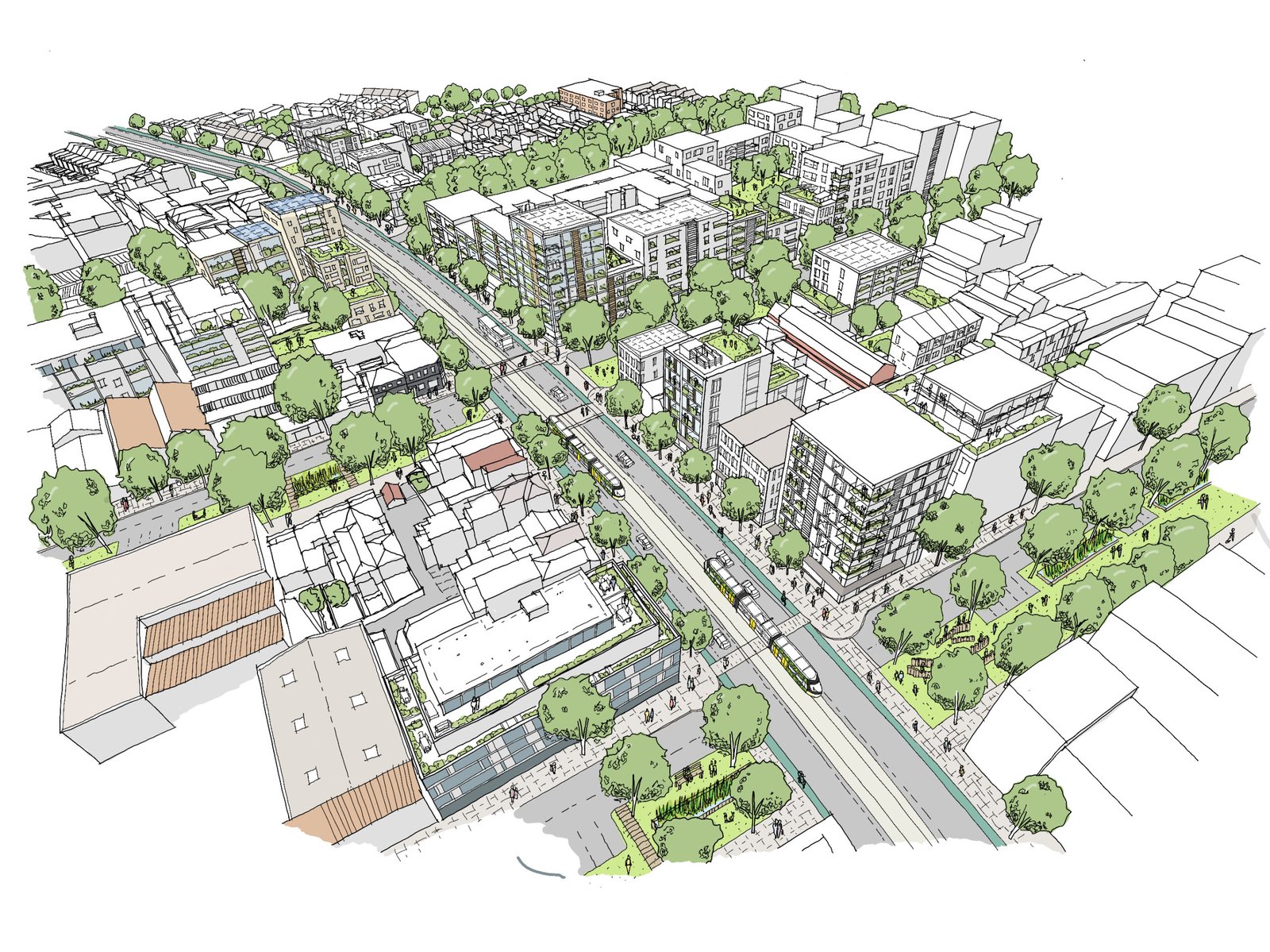 Urban Structures Spatial Land Use Distribution BLARROW Innovating