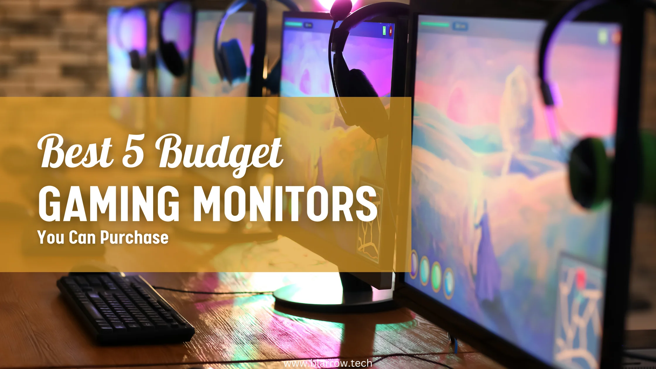 Best 5 Budget Gaming Monitors You Can Purchase In 2022