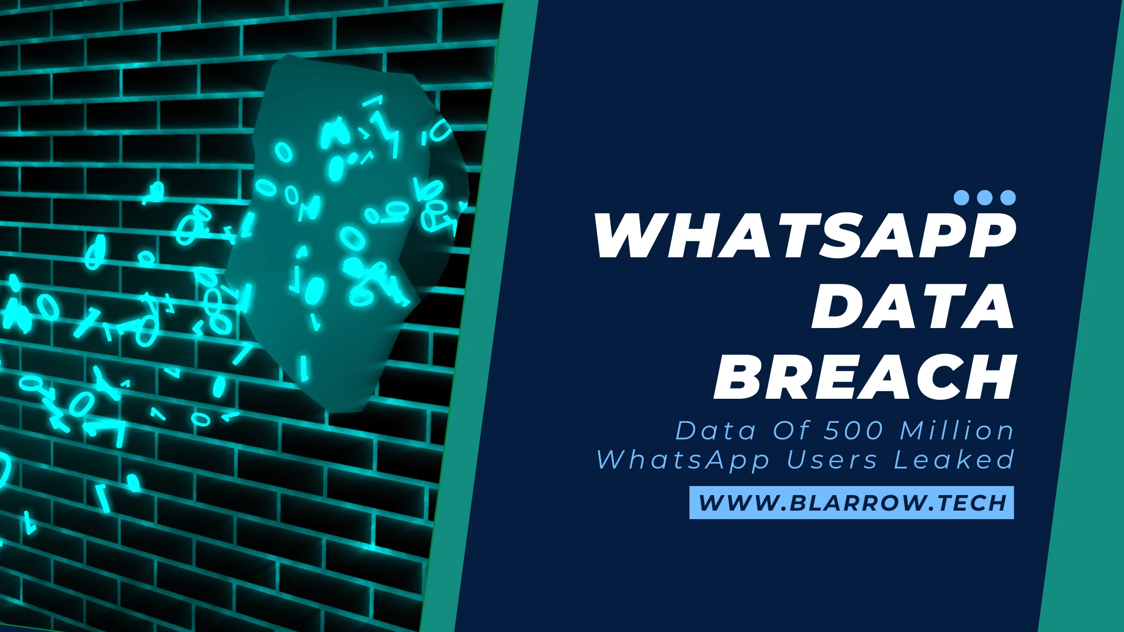 WhatsApp Data Breach – Data Of 500 Million WhatsApp Users Leaked